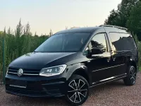 Gebraucht VW Caddy Maxi 125 PS (91 kW) 2018 Schwarz Van / Kleinbus