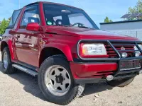 Gebraucht Suzuki Vitara 80 PS (58 kW) 1992 Rot Cabrio