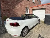 Gebraucht VW Golf Cabriolet 105 PS (77 kW) 2014 Weiß Cabrio