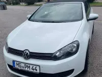 Gebraucht VW Golf Cabriolet 105 PS (77 kW) 2013 Weiß Cabrio