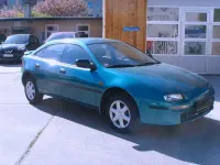 Gebraucht Mazda 323F 88 PS (64 kW) 1998 Grün Limousine