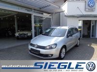 Gebraucht VW Golf VII Style 105 PS (77 kW) 2012 Silber metallic Kombi