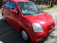Gebraucht Kia Picanto EX 65 PS (47 kW) 2007 Rot Kleinwagen