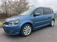 Gebraucht VW Touran Highline 140 PS (102 kW) 2011 Blau Van / Kleinbus