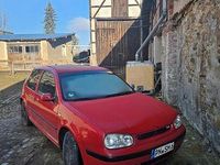 Gebraucht VW Golf IV Basis 75 PS (55 kW) 2002 Rot Kleinwagen