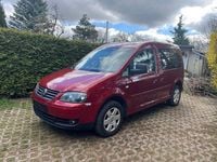 Gebraucht VW Caddy Conceptline 102 PS (75 kW) 2006 Rot Van / Kleinbus