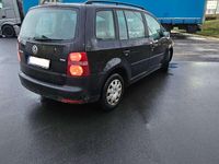 Gebraucht VW Touran Trendline 105 PS (77 kW) 2007 Schwarz Van / Kleinbus