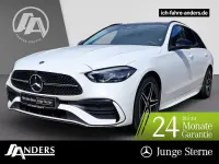 Gebraucht Mercedes C220 AMG 197 PS (144 kW) 2025 Polarweiss Limousine