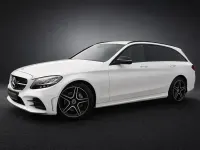 Gebraucht Mercedes C180 AMG 156 PS (114 kW) 2021 Polarweiß Kombi