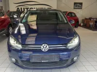 Gebraucht VW Golf VI Comfortline 122 PS (89 kW) 2009 Blau Kleinwagen