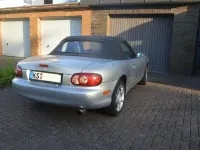 Gebraucht Mazda MX5 110 PS (80 kW) 2002 Silber Cabrio