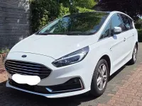 Gebraucht Ford S-MAX Titanium 190 PS (139 kW) 2019 Weiß Van / Kleinbus