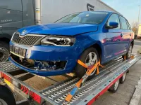 Gebraucht Skoda Rapid Clever 95 PS (69 kW) 2018 Blau Kleinwagen
