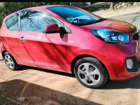 Gebraucht Kia Picanto 69 PS (50 kW) 2013 Rot Kleinwagen