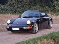 Gebraucht Porsche 911 Carrera 4 Cabriolet 250 PS (183 kW) 1990 Schwarz Cabrio