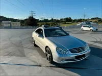 Gebraucht Mercedes CLK200 163 PS (119 kW) 2004 Silber Coupé
