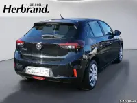 Gebraucht Opel Corsa Edition 100 kW (136 PS) 2022 Diamant schwarz/karbon schwarz Limousine