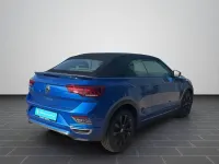 Gebraucht VW T-Roc Cabriolet R-line 150 PS (110 kW) 2022 Ravennablau metallic Cabrio