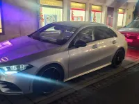 Gebraucht Mercedes A200 AMG line 163 PS (119 kW) 2020 Silber Limousine