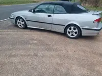 Gebraucht Saab 9-3 205 PS (150 kW) 2000 Silber Cabrio