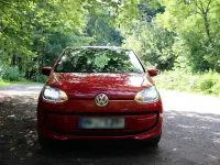 Gebraucht VW up! 60 PS (44 kW) 2015 Rot Kleinwagen