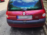 Gebraucht Renault Clio II 65 PS (47 kW) 2002 Rot Kleinwagen