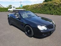 Gebraucht Mercedes SL500 306 PS (225 kW) 2003 Obsidianschwarz  metalliclack Cabrio