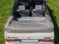Gebraucht VW Golf Cabriolet 111 PS (81 kW) 1988 Weiß Cabrio