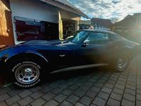 Second-hand Corvette C3 179 CP (131 kW) 1977 Albastru
