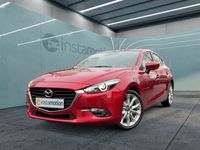 gebraucht Mazda 3 2.0 Skyactiv-G 120 Exclusive-Line Automatik LED