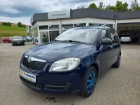 Gebraucht Skoda Roomster Plus Edition 86 PS (63 kW) 2009 Blau Van / Kleinbus