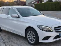 Gebraucht Mercedes C220 194 PS (142 kW) 2019 Weiß Kombi