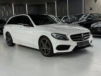 Gebraucht Mercedes C250 AMG line 204 PS (150 kW) 2017 Weiß Kombi