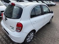 Gebraucht Nissan Micra Acenta 80 PS (58 kW) 2012 Weiß Kleinwagen