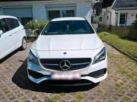 Gebraucht Mercedes CLA200 AMG line 136 PS (100 kW) 2018 Weiß Coupé