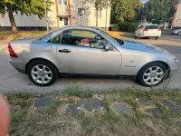 Gebraucht Mercedes SLK230 193 PS (141 kW) 1997 Silber Cabrio
