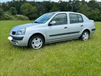 Gebraucht Renault Clio 75 PS (55 kW) 2005 Silber Kleinwagen