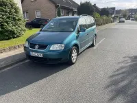 Używany VW Touran 116 KM (85 kW) 2003 Zielony Minivan
