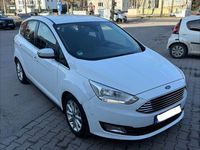 Gebraucht Ford C-MAX Titanium 125 PS (91 kW) 2017 Weiß Van / Kleinbus