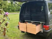 Gebraucht VW Multivan 110 PS (80 kW) 1993 Grau Van / Kleinbus
