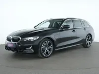 Gebraucht BMW 320e Luxury Line 204 PS (150 kW) 2021 Schwarz Limousine