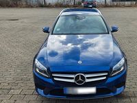 Gebraucht Mercedes C200 184 PS (135 kW) 2018 Blau Kombi
