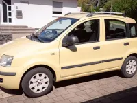 Gebraucht Fiat Panda Dynamic 69 PS (50 kW) 2010 Beige Kleinwagen