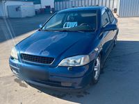 Gebraucht Opel Astra 125 PS (91 kW) 2002 Blau Kleinwagen