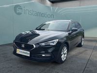 Gebraucht Seat Leon Style 131 PS (96 kW) 2021 Schwarz Van / Kleinbus