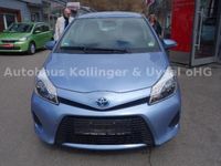 Gebraucht Toyota Yaris Life 75 PS (55 kW) 2012 Blau metallic Kleinwagen