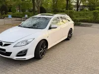 Gebraucht Mazda 6 Sports-Line 163 PS (119 kW) 2010 Weiß Kombi