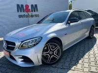 Gebraucht Mercedes C300e AMG line 194 PS (142 kW) 2019 Iridiumsilber Kombi