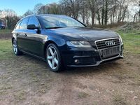 Gebraucht Audi A4 S-Line 120 PS (88 kW) 2010 Schwarz Kombi