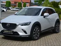 Gebraucht Mazda CX-3 Sports-Line 121 PS (88 kW) 2018 Weiss SUV